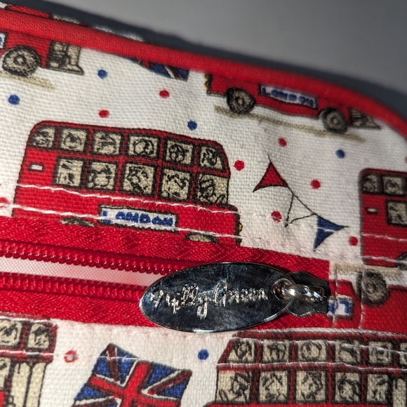 NWOT MILLY GREEN British Design Accessory Bag - Picture 4 of 8